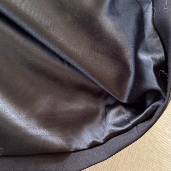 Anthropologie Bardot Eleni Diamante Strapless Black Midi Dress Size 8 - Picture 12 of 13